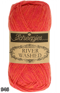 Příze Scheepjes River Washed  (bavlna/akryl, 50 g) číslo: 946