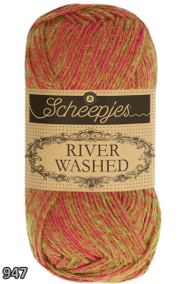 Příze Scheepjes River Washed  (bavlna/akryl, 50 g) číslo: 947