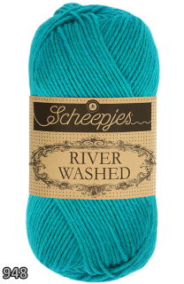 Příze Scheepjes River Washed  (bavlna/akryl, 50 g) číslo: 948