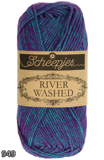 Příze Scheepjes River Washed  (bavlna/akryl, 50 g) číslo: 949