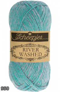 Příze Scheepjes River Washed  (bavlna/akryl, 50 g) číslo: 950