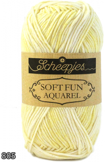 Příze Scheepjes Softfun Aquarel  (bavlna/akryl, 50 g) číslo: 805