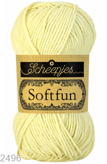Příze Scheepjes Softfun  (bavlna/akryl, 50 g) číslo: 2496