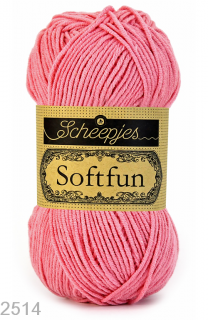 Příze Scheepjes Softfun  (bavlna/akryl, 50 g) číslo: 2514