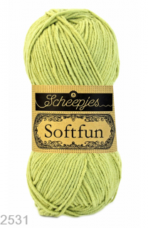 Příze Scheepjes Softfun  (bavlna/akryl, 50 g) číslo: 2531