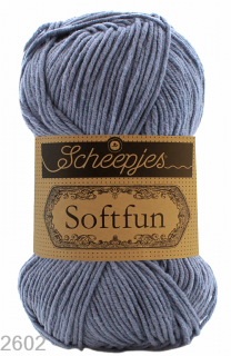 Příze Scheepjes Softfun  (bavlna/akryl, 50 g) číslo: 2602