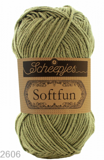 Příze Scheepjes Softfun  (bavlna/akryl, 50 g) číslo: 2606