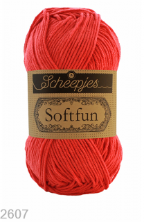Příze Scheepjes Softfun  (bavlna/akryl, 50 g) číslo: 2607
