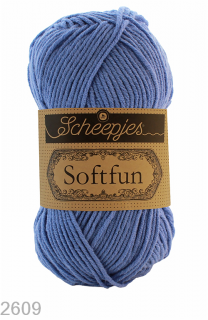 Příze Scheepjes Softfun  (bavlna/akryl, 50 g) číslo: 2609