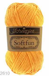 Příze Scheepjes Softfun  (bavlna/akryl, 50 g) číslo: 2610