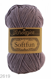 Příze Scheepjes Softfun  (bavlna/akryl, 50 g) číslo: 2619
