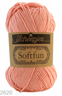 Příze Scheepjes Softfun  (bavlna/akryl, 50 g) číslo: 2620