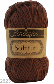 Příze Scheepjes Softfun  (bavlna/akryl, 50 g) číslo: 2623