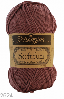 Příze Scheepjes Softfun  (bavlna/akryl, 50 g) číslo: 2624