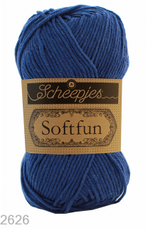 Příze Scheepjes Softfun  (bavlna/akryl, 50 g) číslo: 2626