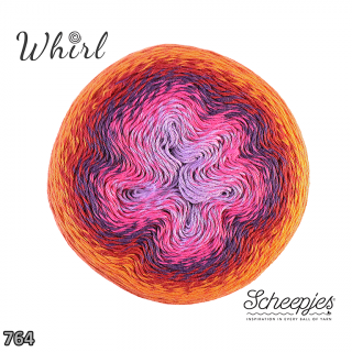 Příze Scheepjes Whirl  (bavlna/akryl, 215 g) číslo: 764
