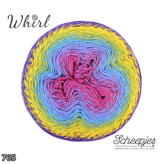 Příze Scheepjes Whirl  (bavlna/akryl, 215 g) číslo: 765