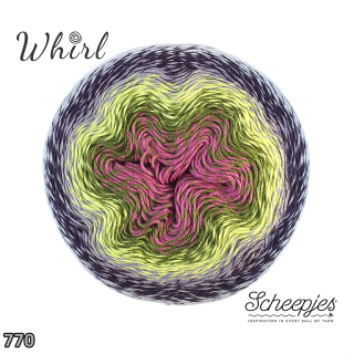 Příze Scheepjes Whirl  (bavlna/akryl, 215 g) číslo: 770