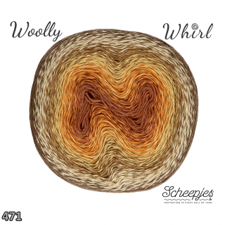 Příze Scheepjes Woolly Whirl  (bavlna/vlna, 215 g) číslo: 471