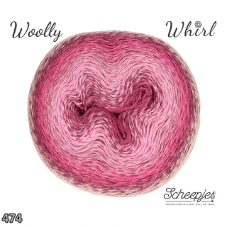 Příze Scheepjes Woolly Whirl  (bavlna/vlna, 215 g) číslo: 474