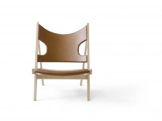 Křeslo Knitting Lounge Chair, Natural Oak