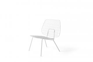 Křeslo WM String Lounge Chair White