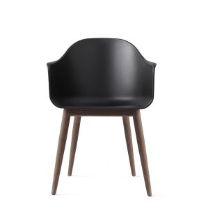 Židle Harbour Side Chair Dark Wood, Black