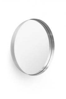 Zrcadlo Darkly, Brushed Aluminum M