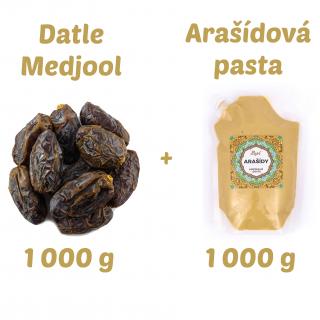 Datle Medjool + Arašídová pasta