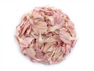 Jedlé růžové květy karafiátu