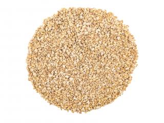 Lněné zlaté semínko v karamelové krustě