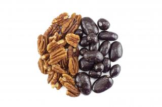 Pekanové ořechy v 71,5% hořké čokoládě