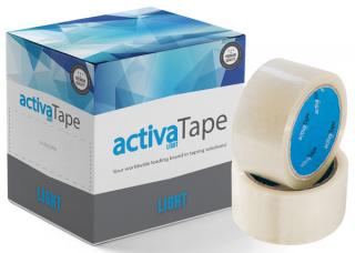 Lepicí páska 48mm/66m ActivaTape - paleta  transparentní