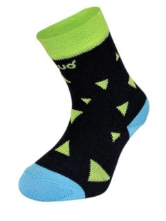 Unuo, Dětské bambusové ponožky Classic, Trojúhelníky Velikost ponožky, punčocháče, legíny EU: 33/35