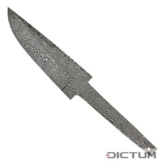 Čepel na výrobu nože 719315 - Stick Tang Blade Blank, Ladder Damascus