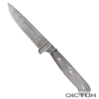 Čepel na výrobu nože 719319 - Full Tang Blade Blank, Random Damascus