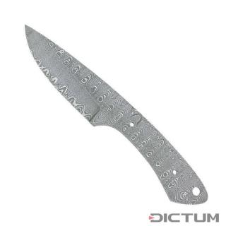 Čepel na výrobu nože 719417 - Full Tang Blade Blank, Ladder Damascus, 80 mm