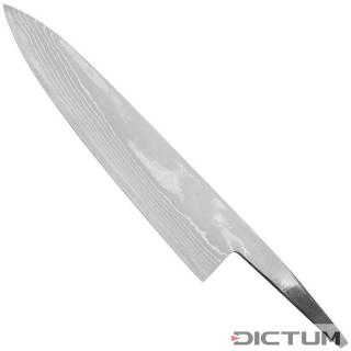 Čepel na výrobu nože 719593 - Damascus Blade Blank, 15 Layers, Gyuto 180 mm