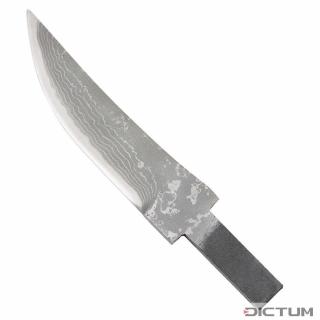 Čepel na výrobu nože 719647 - Damascus Blade Swept-Point, 14 Layers
