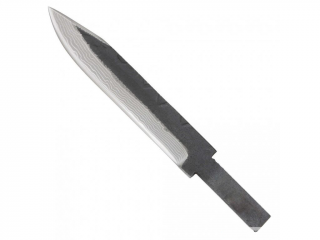 Čepel na výrobu nože 719648 - Damascus Blade Clip-Point, 14 Layers