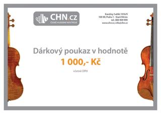 Dárkový poukaz 1000 Kč