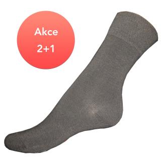 AKČNÍ BALÍČEK 2+1 zdarma | Ponožky se stříbrem Agiva AT01 Barva: bílá, Velikost: 36-38