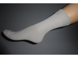 AKČNÍ BALÍČEK 2+1 zdarma | Ponožky se stříbrem Agiva AT03 Barva: bílá, Velikost: 45-47