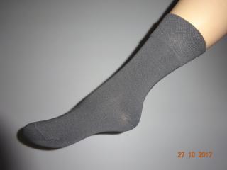 AKČNÍ BALÍČEK 2+1 zdarma | Ponožky se stříbrem Agiva AT05 Barva: tmavě šedá, Velikost: 36-38
