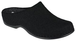 Dámské filcové pantofle Berkemann Florina 01025-958 černé Velikost: 40 (6,5)
