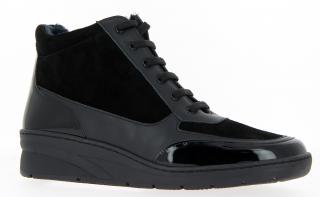 Dámské kotníčkové boty pro široké nohy Florett 03877 Margarete Barva: 60/černá, Velikost: 36