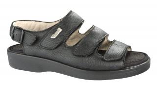 Sandály pro široké nohy Varomed Turku 58870 Barva: 60/černá, Velikost: 36