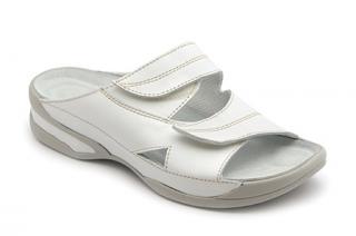 Zdravotní pantofle Medistyle Lucy Barva: bílá 5L-E11, Velikost: 35