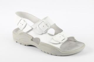 Zdravotní sandály Medistyle Otmar bílé Velikost: 42