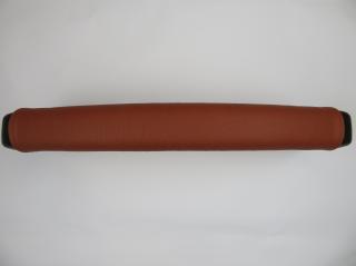 Kožený potah na rukojeť kočárku Thule - rodič Barva: hnědá, Model kočárku: Thule Urban Glide 1, Rozměry: část délky madla, obvod 9 cm